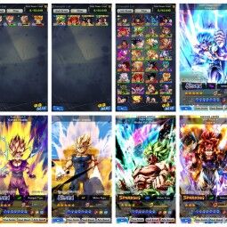 DB1336~4 UL~4 LL~UL Gogeta~UL Gohan(Youth)~UL Majin Vegeta~LL SS4 Gogeta green~LL Goku&Vegeta~LL Broly~LL SS4 Goku 0